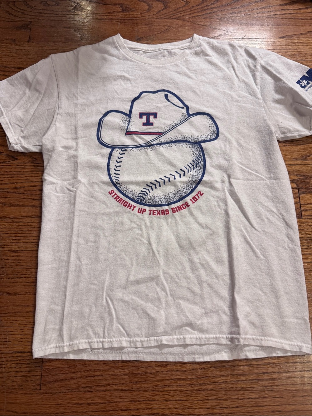 Texas Rangers Retro Style Graphic Tee